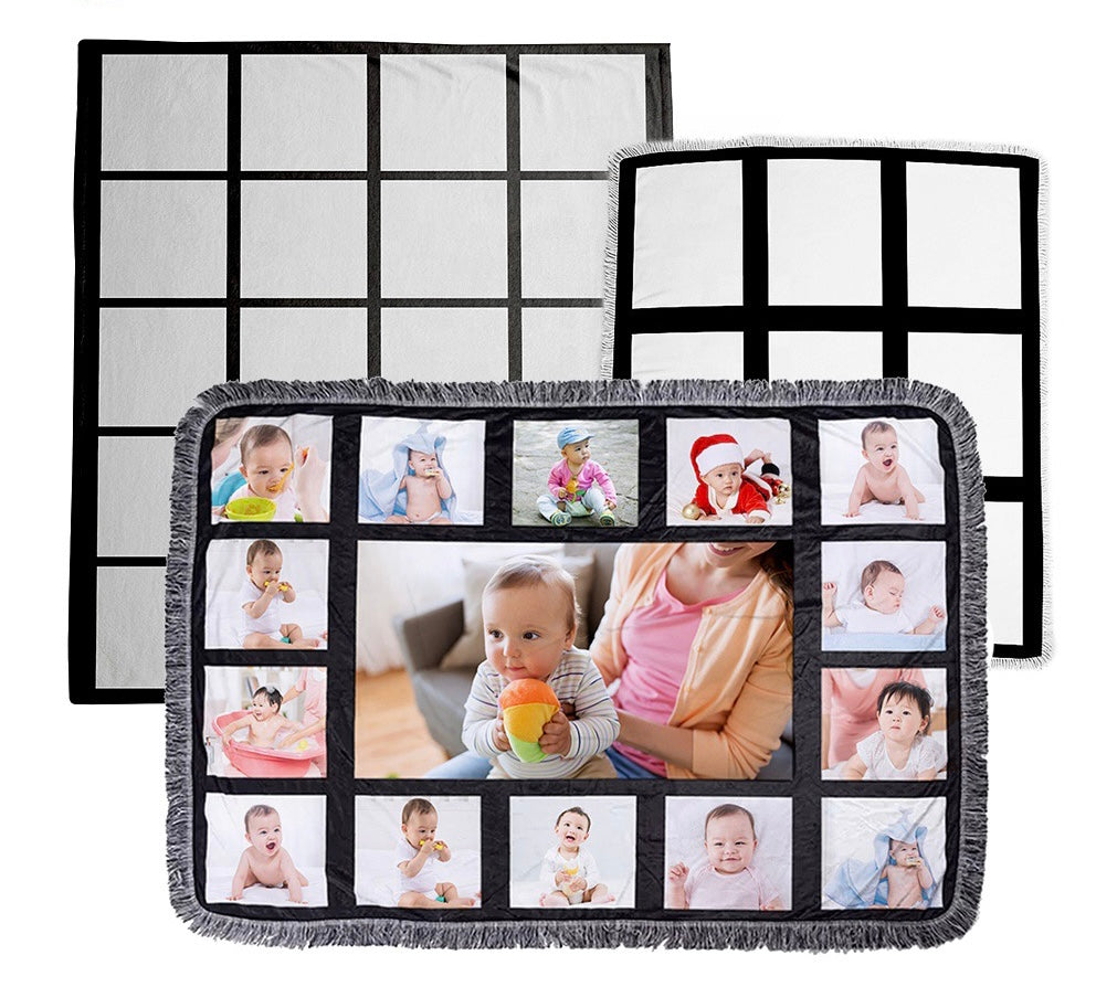 Sublimation 15 Panel Woven blanket