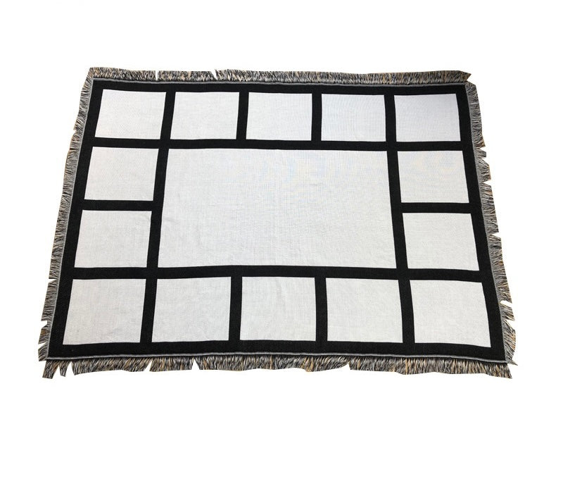 Sublimation 15 Panel Woven blanket