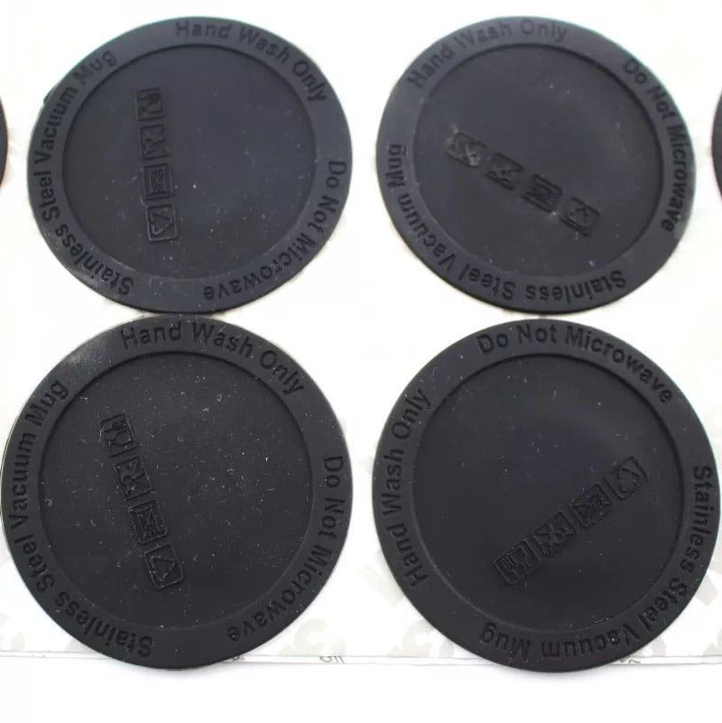 Tumbler Round Self Adhesive Rubber Bottom