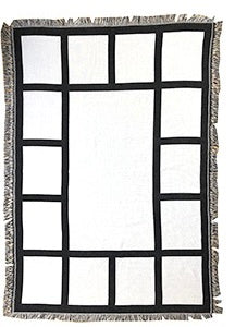 Sublimation 15 Panel Woven blanket