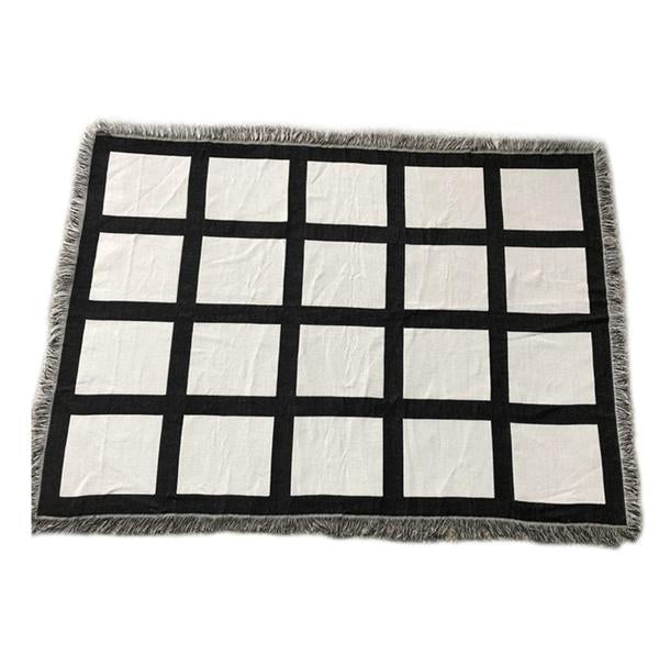 Sublimation 20 panel woven blanket – J Bees Sublimation Blanks