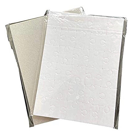 Sublimation Jigsaw Puzzle A4 Heat Press Blanks Puzzle Pieces 8" X 11" PUZZLE (30 PIECES)