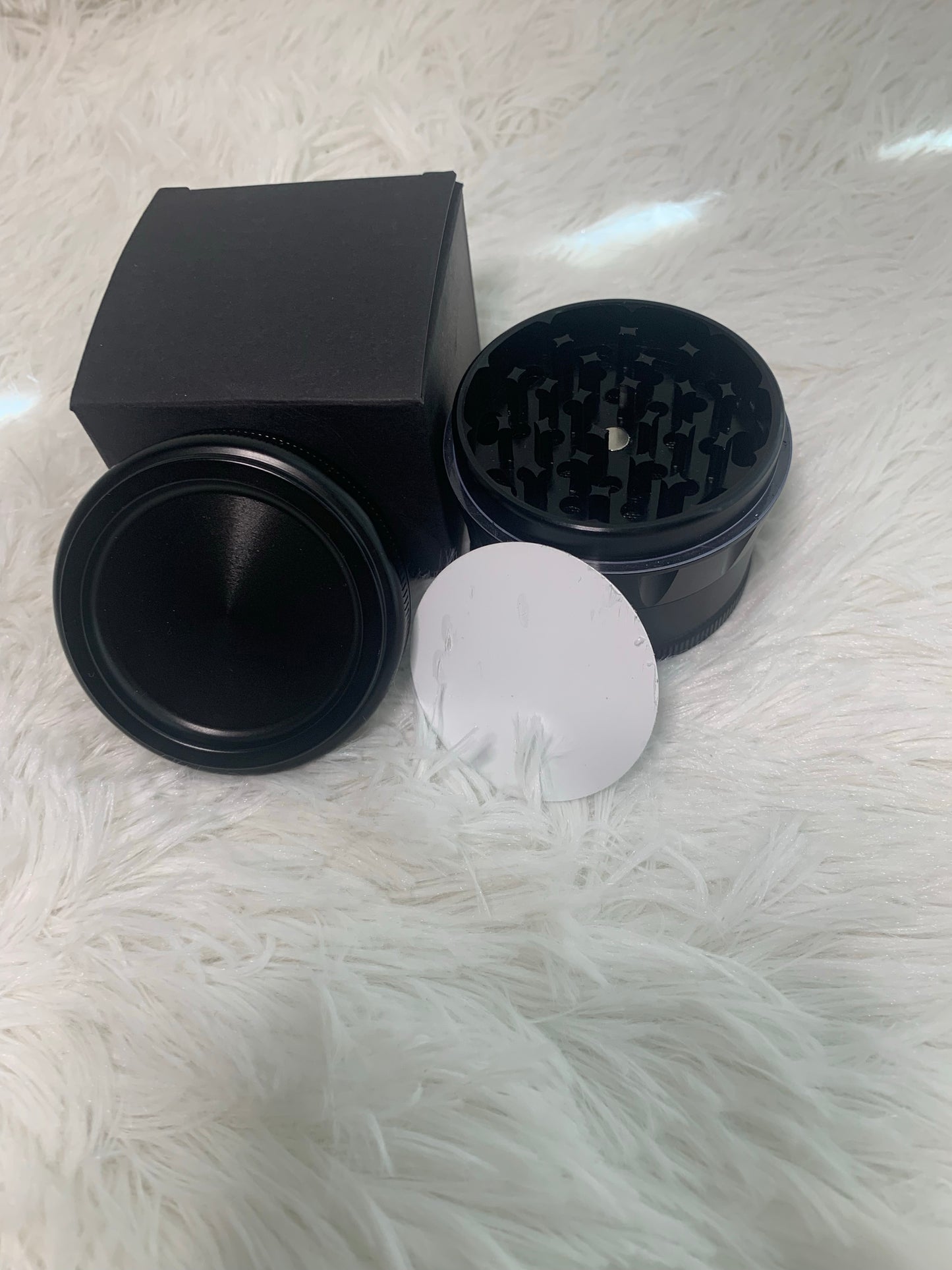 Sublimation aluminum alloy 4 layer grinder with insert