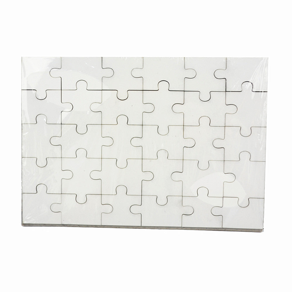 Sublimation Jigsaw Puzzle A4 Heat Press Blanks Puzzle Pieces 8" X 11" PUZZLE (30 PIECES)